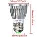 4W Dimmbare LED-Lampe Mit Verschiedenen Befestigungen