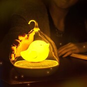 Lampe In Der Form Eines Vogels