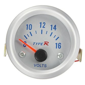 Analog Voltmeter 8-16V