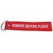 Schlüsselanhänger Mit Text "Remove Before Flight"