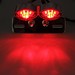 Motorrad LED Rücklicht Mit Kennzeichenhalter