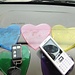 Anti-Rutsch-Matten-Auto-Heart-Shaped