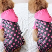 Dog Raincoat Hood