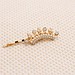 Goldene Hairpin Mit Art Perlen