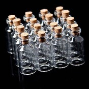 Mini-Flasche Mit Korken 10 Stück