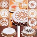 Kuchen Stencils 6 Stück