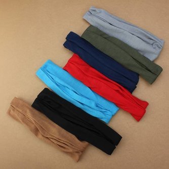 Elastisches Stirnband In Verschiedenen Farben
