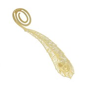 Goldene Feder Lesezeichen