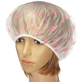 Duschhaube Mit Blumen