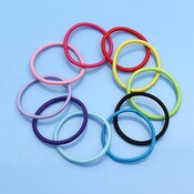 Gefärbtes Haar Elastics (10 Stück)