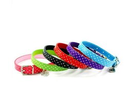 Hundehalsband Mit Polka Dot Design