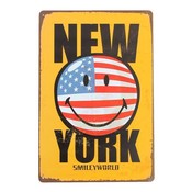 Poster New York Metall