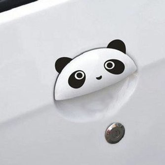 Panda-Auto-Aufkleber