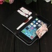 Netter Rosa PU-Leder-Mappen-Kasten Mit Bogen Für IPhone 5 / 5S