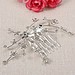 Ihr Schmuck Braut Mit Kleinen Blumen Und Strass