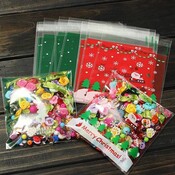 Plastiksäcke Für Weihnachtsplätzchen Adhesive 10Pcs
