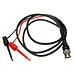 BNC Q9 Stecker Auf Dual-Haken-Klipp-Prüfspitze Kabel Leads