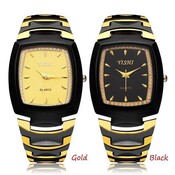 Schwarz Mit Gold-Uhr Für Männer