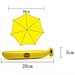 Yellow Umbrella In Form Einer Banane