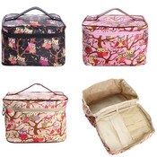 Große Make-Up-Tasche Mit Eulen-On It