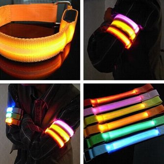 LED Sicherheits Armband In Mehreren Farben