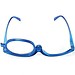 Blau Make-Up Brille