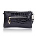 Handtasche Mit Kette Crocodile Print