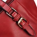 Rote PU-Leder-Umhängetasche