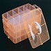 Transparent-Aufbewahrungsbehälter Mit 30 Compartments