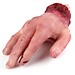 Fake-Hand Mit Blut