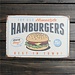 Vintage Advertising Hamburger