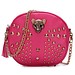 Kleine Handtaschen Niete Leopard