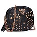 Kleine Handtaschen Niete Leopard