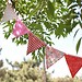 Schöne Handmade Flags Garland Stoff