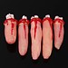 Abgetrennte Finger 5Pieces