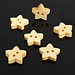 Holz Sterne 100 Stück