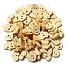 100 Holz Knöpft Herz