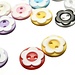 Kleine Buttons Blume 60Pcs