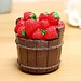 Kleine Gabeln In Strawberry Jar