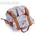 Leinenrucksack Mit Blumen