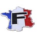 3D Car Logo Frankreich