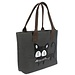 Damen Shopper-Tasche Mit Druck-Nette Katze