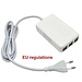 USB-Ladegerät Mit 6 Ports 5V 6A 30W Für IPhone Und IPad