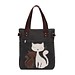 Leinwand-Tasche Mit Katze Impressum