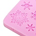 3D-Silikon-Backform Mit Schneeflocken