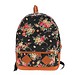 Rucksack Mit Vintage Rosen-Druck