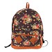 Rucksack Mit Vintage Rosen-Druck