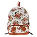 Rucksack Mit Vintage Rosen-Druck