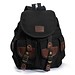 Unisex Vintage-Segeltuch-Rucksack