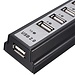 10 Port USB 2.0 Hub Mit EU-Adapter